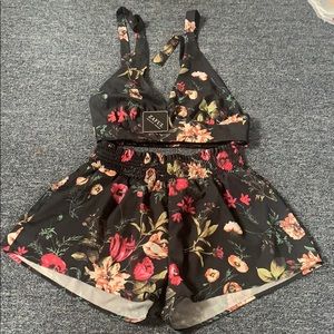 Floral 2-piece outfit